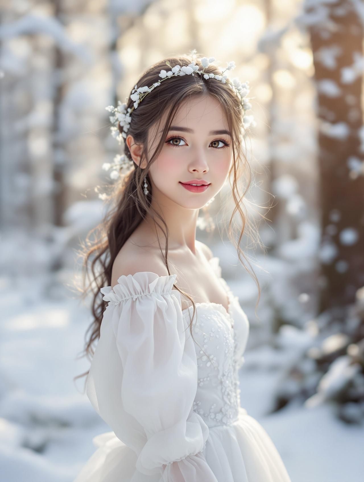 白雪精灵 - 图集网纯欲风风格高清写真摄影作品