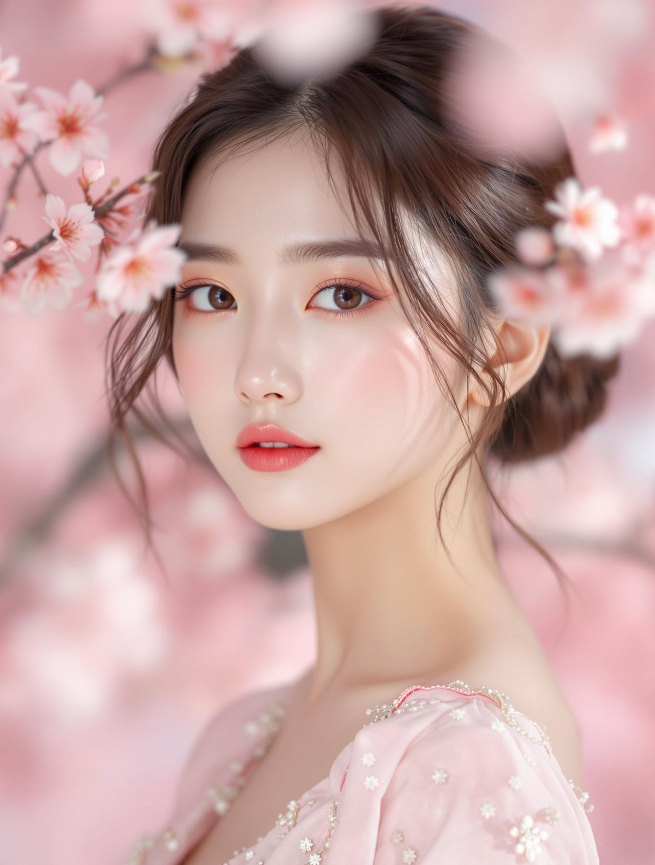 樱花少女 - 图集网纯欲风风格高清写真摄影作品
